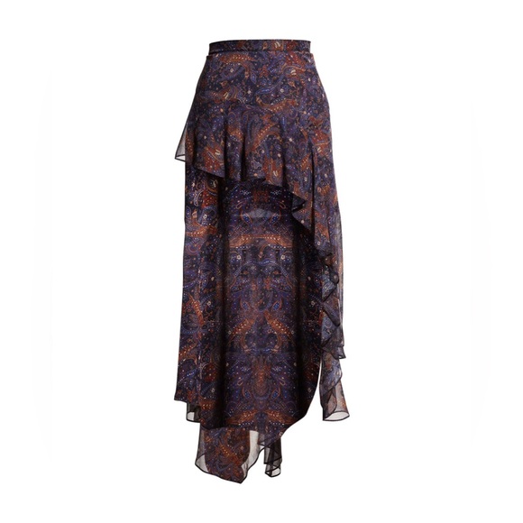 Veronica Beard Trixie Silk Skirt - Picture 1 of 13